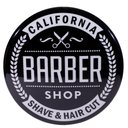 Ver imagem 1 de Luminoso de Parede Barber Shop Preto Retrô Vintage P/ Barbearia, Salão, Bar, Garagem, Churrasqueira