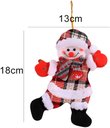Ver imagem 6 de Kit 8 Pendentes Árvore de Natal Noel Urso Neve Rena 18cm