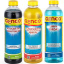 Ver imagem 1 de Kit Clarificante Algicida Manutenção Limpa Bordas 1l Genco