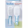Escova e Pente Cerdas Macias Azul - Buba - 3