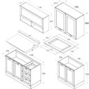 Ver imagem 4 de Cozinha Modulada 6 Pecas 200 Cm Denv Branco Rivera Dtall