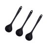 Kit 3 Conchas de Silicone Massas Cozinha Servir Colorfull Preto - 2
