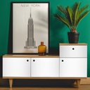 Ver imagem 2 de Adesivo para Envelopamento Alltak Brilho Premium Branco Arte Destaque 1 X 1,22 Metro