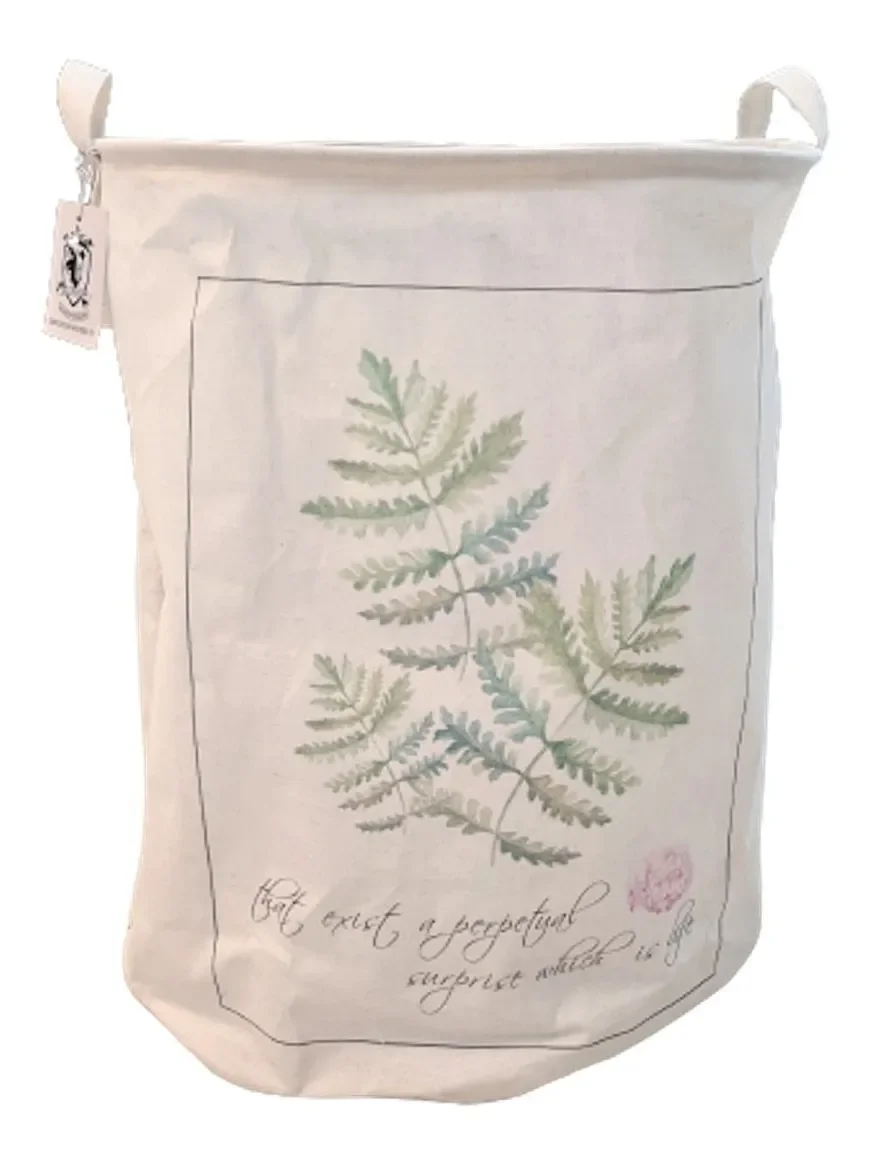 Cesto De Roupa Suja Natu Lona 50 X 45 - 1