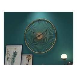 Relógio De Parede 3d Roda Bicicleta Design Europeu 50cm - 1