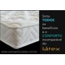 Colchão 100% Látex - IMPORTADO (USA) 14cm de altura - 1,38 x 1,88 - 4