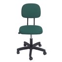 Ver imagem 2 de Cadeira de Escritório Secretária Giratória Verde com Regulagem de Altura Popmov Secretaria Giratoria