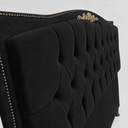 Ver imagem 3 de Cabeceira Cama Casal Queen Greta 160cm Estofada Suede Design Clássico