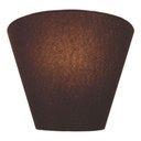 Ver imagem 4 de Arandela Retro Cone Vivare Md-2001 Cúpula em Tecido 25-26x13cm - Bivolt Café 127-220v