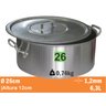 Cacarola Standard Nr 26 6,3l Real 9126 - 1