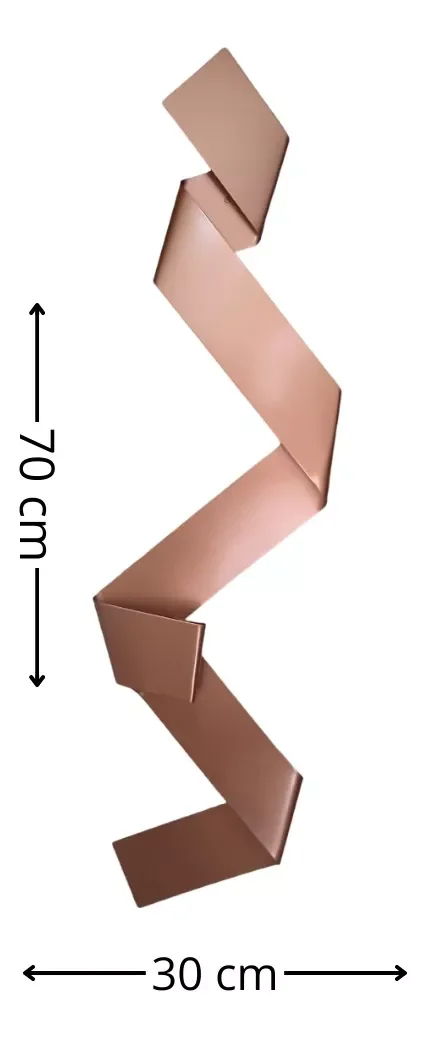 Ver imagem 4 de Escultura Parede Decoração Salas Hall Escadas Escritório Exclusivo no Brasil Home Decor Cobre