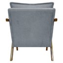 Ver mais imagens de Poltrona Shine Decorativa Reforçada para Sala Escritório Recepção Tecido Bouclé Premium