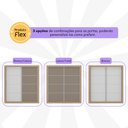 Ver imagem 6 de Guarda-roupas Casal 2 Portas de Correr 4 Gavetas Dallas Multimóveis Mp4270 Branco/lacca Fumê