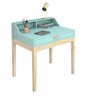 Escrivaninha Infantil Para Quarto Com Cadeira Infantil Menta - 2