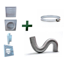 Ver imagem 1 de Kit p/Instalação Coifa Auto-Fechante 150mm + Duto Semi 1,5m