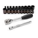 Ver imagem 3 de Jogo de Soquete Extrator Bolt Biter 23 Peças 1/4-3/8 - St09138 - Sata