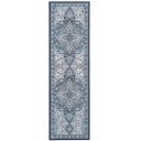 Ver imagem 4 de Passadeira Antiderrapante Corredor Persa Belga Classico Miro:01 Azul/0,60x1,80m