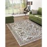 Tapete Sala Classico Oriental 100x150 Cm Tipo Belga 51 Cinza - 1