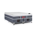 Ver imagem 1 de Cama Box + Colchão Castor King Plush Light Stress One Face Pocket 193x203x61cm