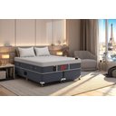 Ver imagem 2 de Cama Box + Colchão Castor King Plush Light Stress One Face Pocket 193x203x61cm