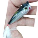 Ver imagem 3 de Isca Artificial Strike Pro Superficie Sea Monster 70 Cora010