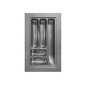 Ver imagem 1 de Organizador de Talheres Dt62 Cinza Moldplast