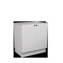 Ver imagem 7 de Cozinha Compacta Modulada 6 Portas 3 Gavetas 100% MDF sem Tampo Sevilha Branco/Artico