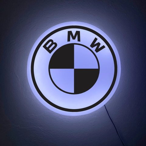 Placa Led Luminosa Veículos 50 Cm Bgplasticos Bgpc Modelo C Branco Frio