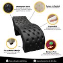Ver imagem 7 de Maca Fixa para Extensão Cilios com Massagem Corino Preto Sofa Store