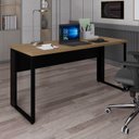 Ver imagem 1 de Mesa Escritório Diretor 150x60cm Tampo com 30mm Pé Quadro