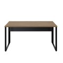 Ver imagem 2 de Mesa Escritório Diretor 150x60cm Tampo com 30mm Pé Quadro