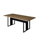 Ver imagem 3 de Mesa Reunião 6 Lugares Pé Painel 200x90cm Yescasa