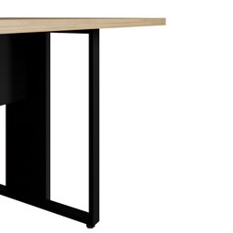 Mesa Reunião 6 Lugares Pé Painel 200x90cm - 6