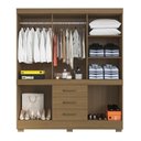 Ver imagem 2 de Guarda Roupa 10 Portas 3 Gavetas Atacama - Aramóveis