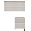 Ver imagem 4 de Kit Área de Serviço com 3 Módulos com Portas Provençais para Lavanderia 100% Mdf