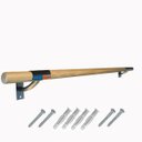 Ver imagem 1 de Suporte Barra Ballet Parede Madeira