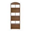 Ver imagem 3 de Estante de Livros MDF 57,5CMX166,5cm 10 Nichos Arco Artely Cinamomo