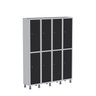 Armário Locker Guarda Volume Aço Light 8 Portas 138x179,5cm - 2