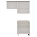 Ver imagem 3 de Kit Área de Serviço com 3 Módulos com Portas Provençais para Lavanderia 100% Mdf