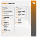 Ver imagem 7 de Cama Box King Preta + Colchão Molas Ensacadas Magnético Massageador e Bio Quântico Phoenix 193cm