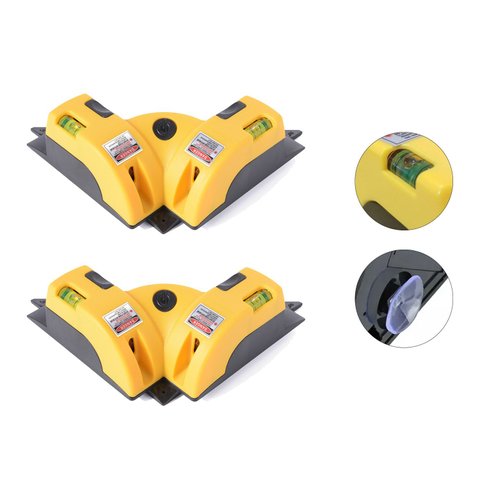 2 Nivel Laser 90 Graus Horizontal e Vertical com Prumo Wws