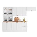 Ver imagem 2 de Composição Cozinha Olivia 5 Peças com Cristaleira Poliman Móveis