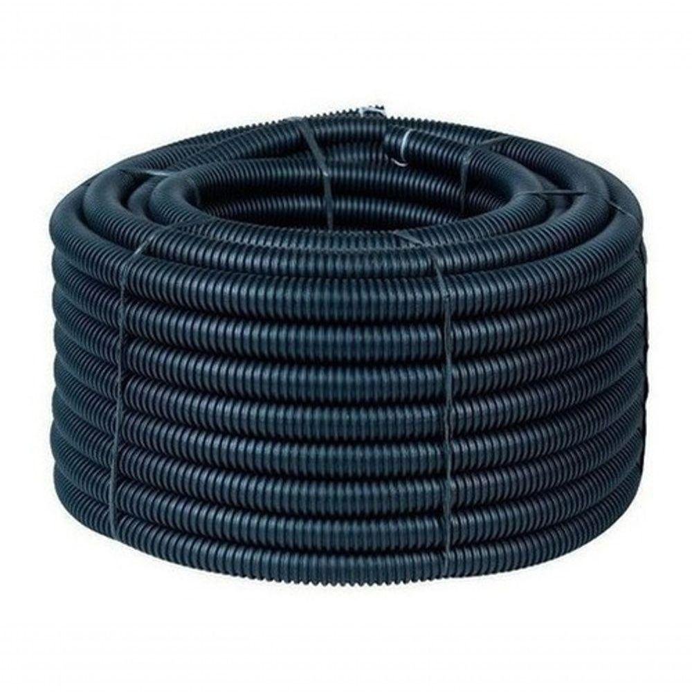 Conduite Eletroduto 1/2 Reforçado Preto Rolo 50 Metros Dual - 1