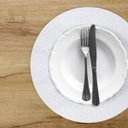 Ver imagem 4 de 8 Jogo Americano Redondo Cestaria Branco Impermeável Pvc