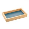 Bandeja Woodart Pinus de Madeira Laqueada Azul 30cm - 1