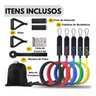 Kit Elástico para Treino - Musculação em Casa - 2