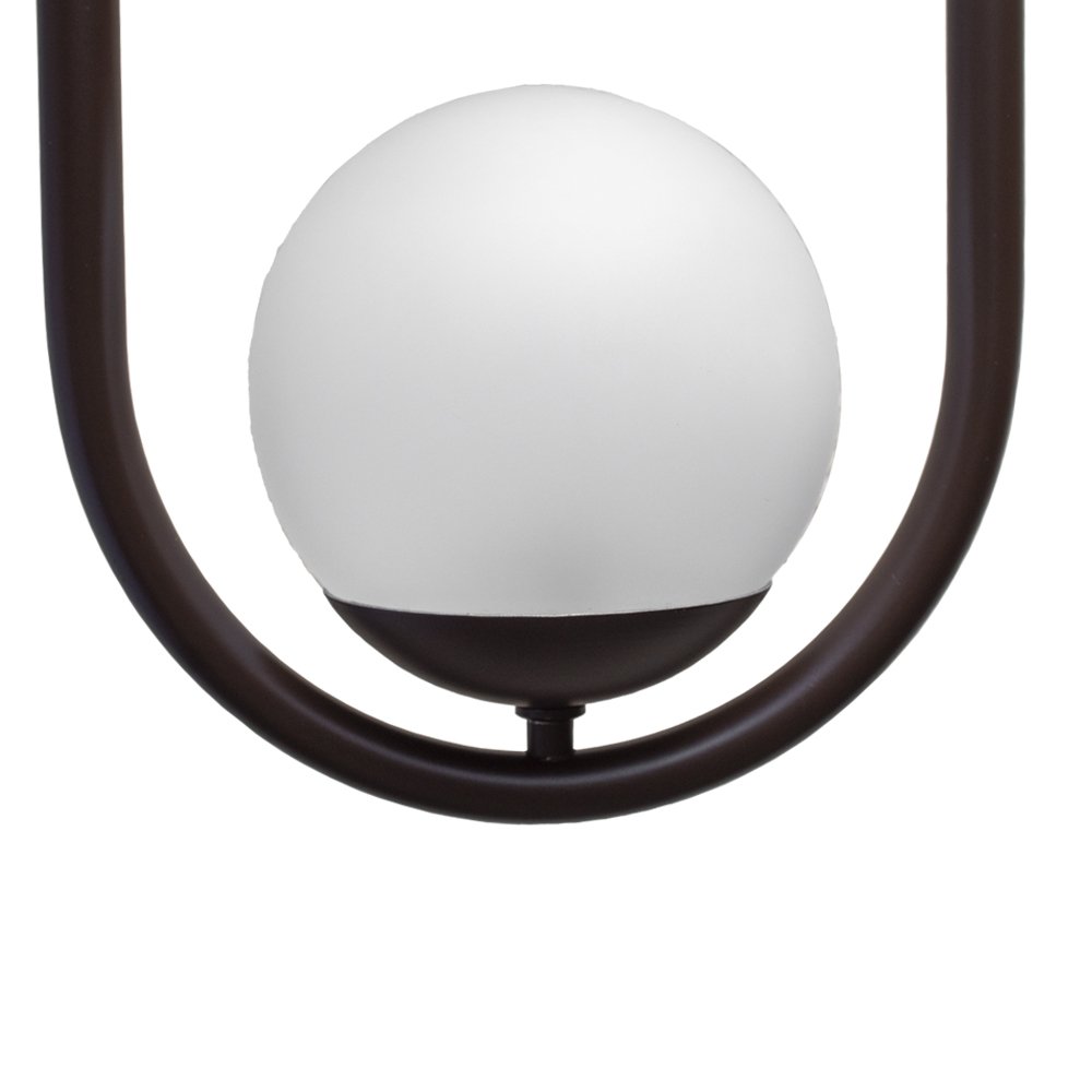 PENDENTE GLOBO DOME OCRE FOSCO - 3