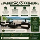 Ver imagem 6 de Conjunto Sofá Dubai Área Externa Alumínio Impermeável