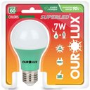 Ver imagem 4 de Lâmpada Superled Ouro 60 Colors 7 Watts Verde Bivolt - 05454 - Ourolux Superled Ouro 60 Colors 7w Ve
