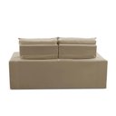 Ver mais imagens de Sofá Retrátil e Reclinável 3 lugares com Molas 1,80m Laisa Suede Bege Madelina Decor
